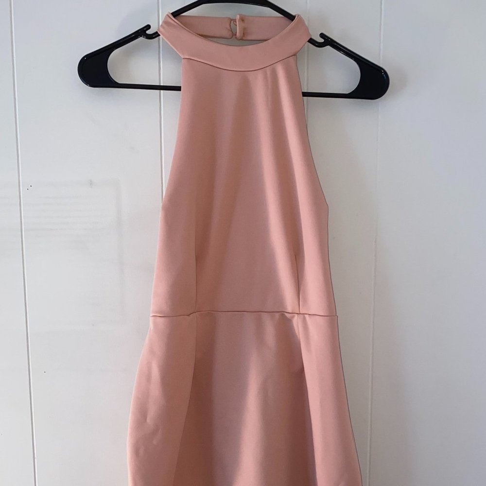 Peach Dress